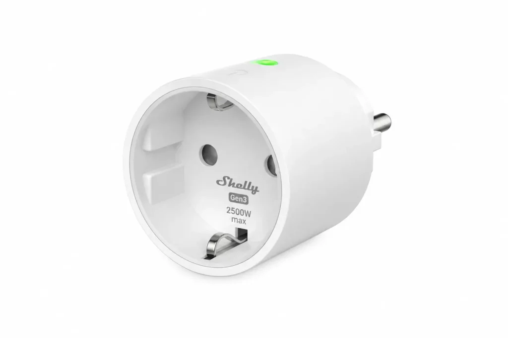 Shelly Plug S Gen3 recensione: presa intelligente Wi-Fi con misurazione consumi e LED indicatore