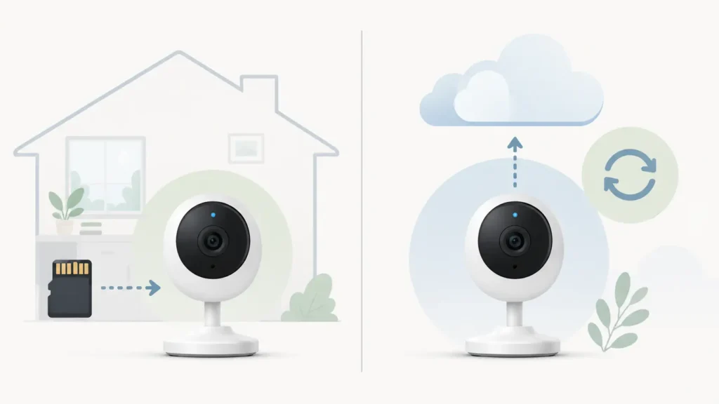 Archiviazione delle telecamere wifi: microSD locale senza abbonamento contro cloud a pagamento